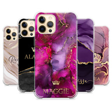 Personalised Phone Case For iPhone 15 14 13 12 Pro Max Marble Silicone Cover for sale  Shipping to South Africa
