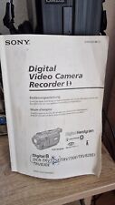 Sony trv725 camcorder gebraucht kaufen  Hamburg