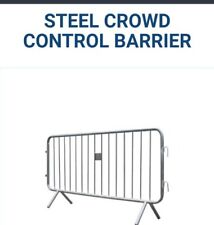 Construction steel barrier for sale  ILFORD