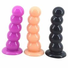 Plug anale sex toy grosso silicone morbido dildo anal toys a sfere palline anali usato  Torricella Del Pizzo