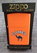 Orange camel zippo for sale  Shipping to Ireland
