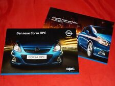 OPEL Corsa D OPC Prospekt Brochure Depliant Folleto von 2007, usado comprar usado  Enviando para Brazil