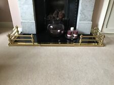 Brass fireplace fender for sale  BROMLEY