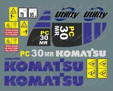 Komatsu pc30mr decalcomania for sale  Shipping to Ireland