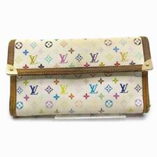 Carteira Louis Vuitton branca multicolorida Sarah internacional tripla 867354 comprar usado  Enviando para Brazil