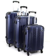 Set ABS Hard Shell Cabin Suitcase 4 Wheel Travel Luggage Trolley Bag Lightweight for sale  Shipping to South Africa