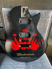 Epiphone Les Paul Special II Body - Black with Budweiser Decal for sale  Shipping to South Africa