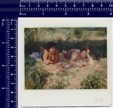 INSTANT PHOTO Two Women Laying Swimsuit Swimwear Color vintage photo KODAK for sale  Shipping to South Africa
