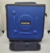 Estojo de armazenamento de viagem oficial Nintendo GameCube azul índigo com alça, usado comprar usado  Enviando para Brazil