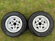 Pair alloy wheels for sale  CANNOCK
