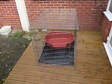 Folding dog cage for sale  NEWTON ABBOT