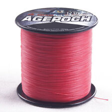 Pro 100M-2000M Red 6LB-300LB PE Dynema Agepoch Braided Fishing Line Thread for sale  Shipping to South Africa