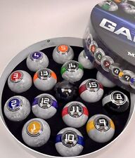 McDermott Galaxy Lunar Rocks Regulation Pool Table Billiard Balls Complete Set for sale  Shipping to South Africa