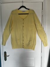 Yessica yellow cardigan for sale  GLASGOW
