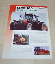 Folheto de trator Valtra Tractor série 100 modelo gama Prospekt FR comprar usado  Enviando para Brazil