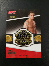 2011 Topps UFC Title Shot Replica Championship Belts Red Sean Sherk 24/25, used for sale  Canada