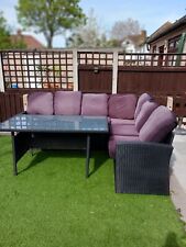 Rattan corner garden for sale  DAGENHAM