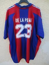 Maillot F.C BARCELONE BARCELONA vintage DE LA PENA 90's Barça shirt camiseta XXL, occasion d'occasion  Arles