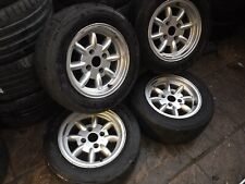 Minilite alloy wheels for sale  CANVEY ISLAND