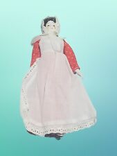 Porcelain Doll Colonial Girl 8" for sale  Shipping to South Africa