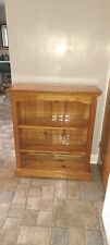 Solid pine bookcase for sale  MIRFIELD