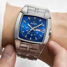 Relógios masculinos da moda relógio de pulso de quartzo original à prova d'água relógio de aço inoxidável comprar usado  Enviando para Brazil