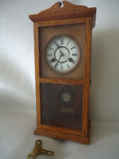 antique regulator wall clock for sale  UK