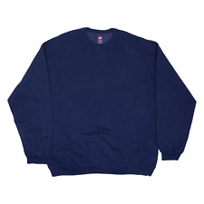 Hanes sweatshirt blue for sale  BLACKBURN