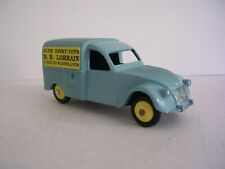 Dinky toys CITROEN 2CV "BEBE LORRAIN" n° 25 D de 1959 Made in France d'occasion  Carpentras