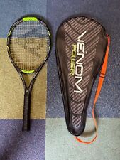 Dunlop Venom Power Tennis Racket 27" With Full Body Case *VERY RARE*, used for sale  Shipping to South Africa