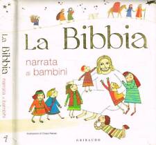 Bibbia narrata bambini. usato  Italia