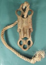 Antique Louden Hay Trolley Rope Sling Spring Loaded Quick Release for sale  Shipping to Canada