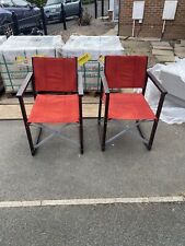 Directors chair red for sale  LEYLAND