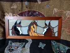 Vitral vintage metal cavalo cavalos apanhador de sol parede art déco decoração retrô  comprar usado  Enviando para Brazil