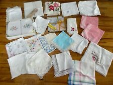 Ladies handkerchiefs cotton for sale  LANCING