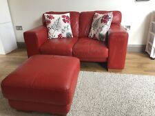 Modern dfs red for sale  LEICESTER