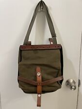 Leather canvas bag for sale  Springfield