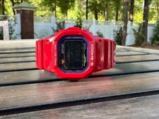 Relógio masculino CASIO G-Shock GWX-5600C-4JF G-LIDE resistente rádio solar digital vermelho comprar usado  Enviando para Brazil