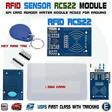 Usado, Sensor de cartão RFID RC522 RF SPI para módulo Arduino com 2 etiquetas MFRC522 DC 3.3V EUA comprar usado  Enviando para Brazil