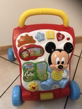 Trotteur disney mickey d'occasion  Cerisy-la-Forêt