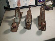 Lot Of 3 VINTAGE HAND WOOD PLANE Hand Tool- MADE IN USA - for sale  Shipping to South Africa