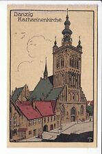 Danzig katharinenkirche gdansk gebraucht kaufen  Duissern