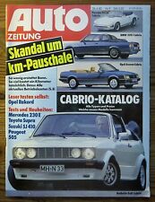 Auto zeitung cabrio gebraucht kaufen  Hünxe