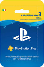 Playstation plus card usato  Pomigliano D Arco