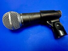 Used, Shure SM58 Cardioid Dynamic Wired Vocal Microphone w/ Clip Live & Studio Sound for sale  Shipping to South Africa