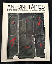 Antoni tapies. arte usato  Monza