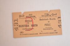 Railway ticket btc for sale  BANBURY