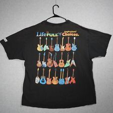 Camisa de guitarra masculina vintage 2XL XXL equipamento de músico desbotada banda de música anos 90 desgastada comprar usado  Enviando para Brazil