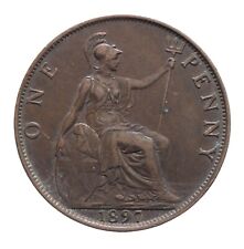 Inghilterra one penny usato  Pescara