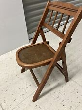 Cadeira dobrável de madeira infantil vintage anos 1940/1950. comprar usado  Enviando para Brazil